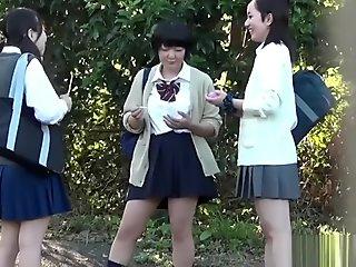 Pissing highschool asians