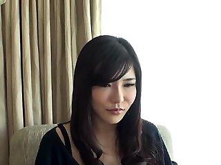 Anri Okita is willing to do some nasty things in a car