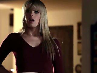 MILF wife hosting hubbys bro with her shaved pussy