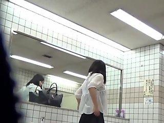Japanese gals piss with cunts and don't know that
