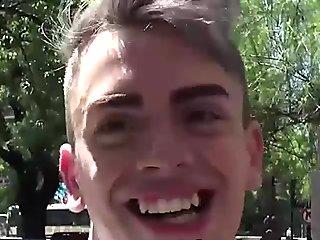 GayLovesCash.com - He slips my cock between his lips and drools all over my shaft before letting me plow him bareback!